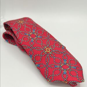 Hermes 100% Silk Equestrian Theme Tie - 796 HA